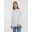 Pcessi ls oversized smock shirt d2d Bright white