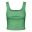 Pcnukisa cropped tank top  noos bc Absinthe green