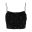 Pcsiggy cropped strap top d2d dmo Black