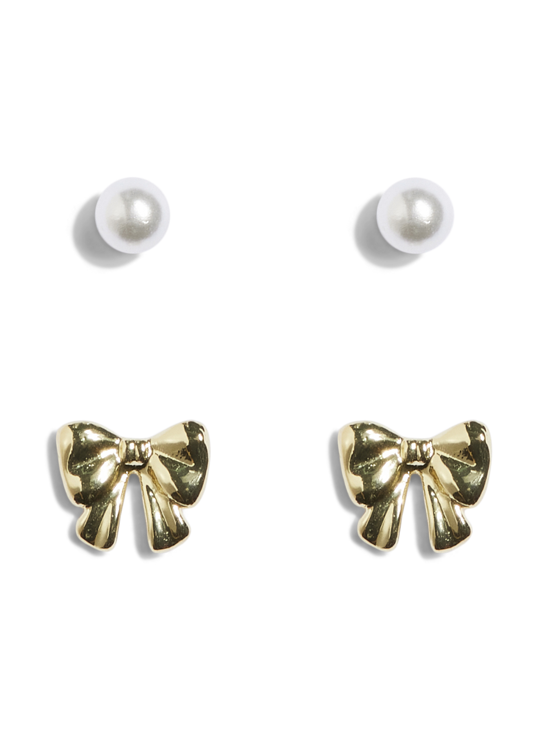 Fpfille 2-pack earrings plated d2d Gold colour