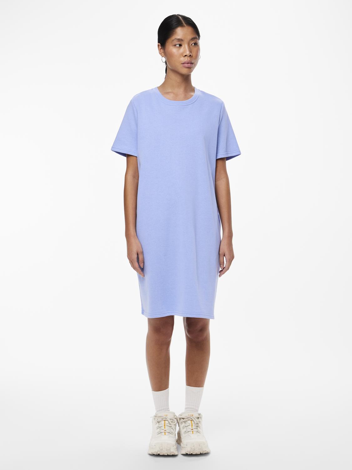 Pcchilli sommer ss sweat dress noos bc Hortensia