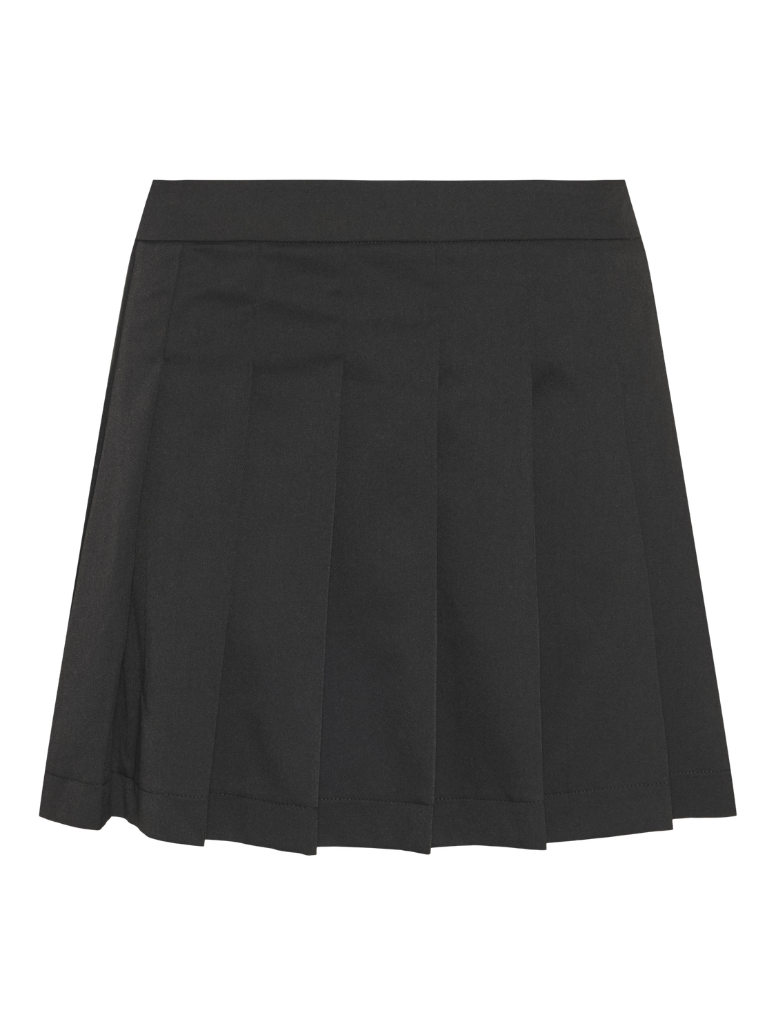 Pcgala mw mini plisse skirt d2d jit Black