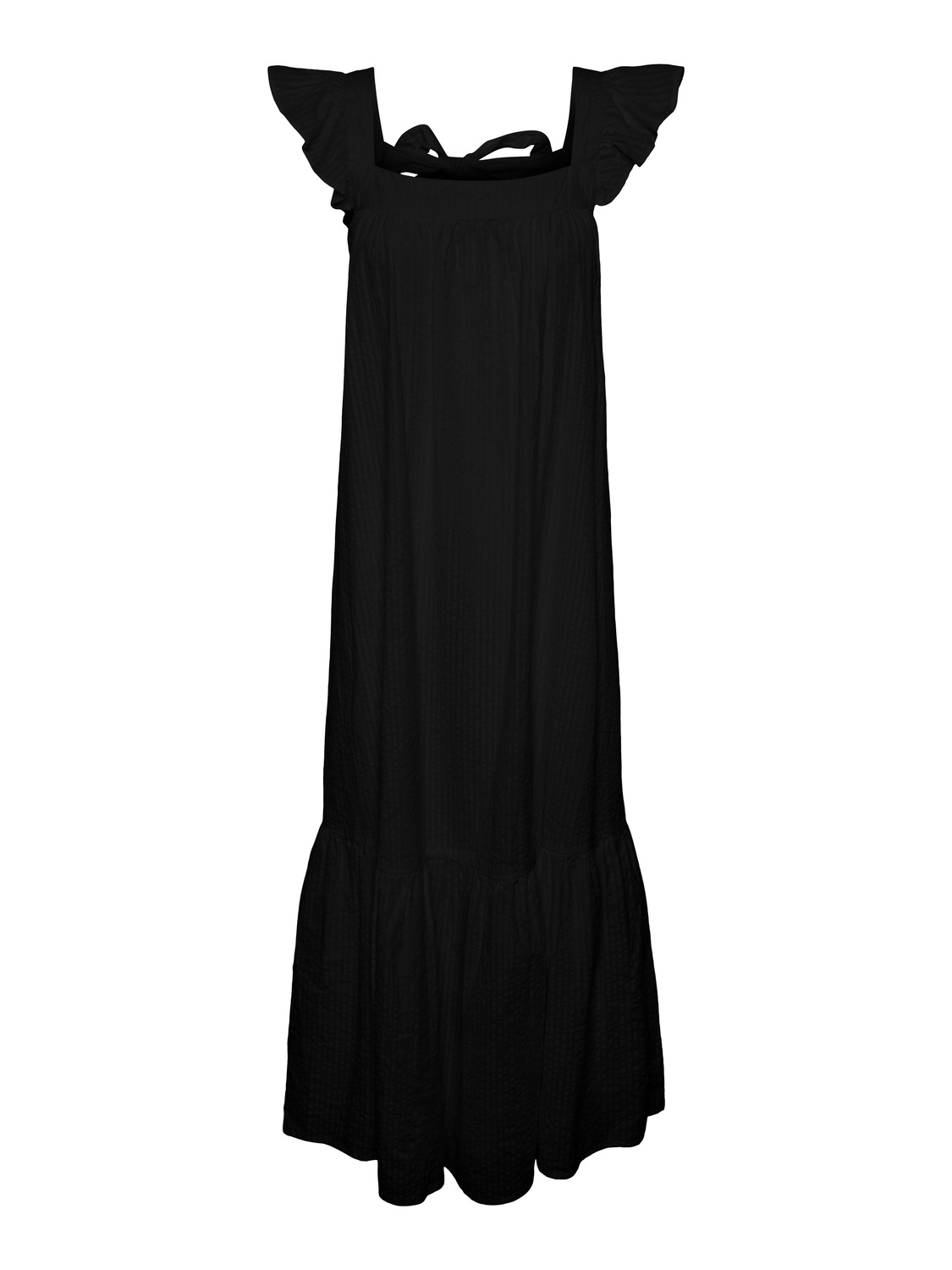 Pcjilly sl midi dress d2d Black