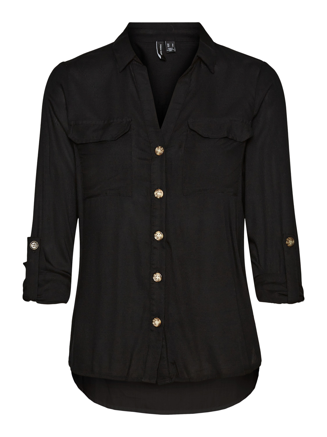 Vmbumpy l/s shirt new noos Black