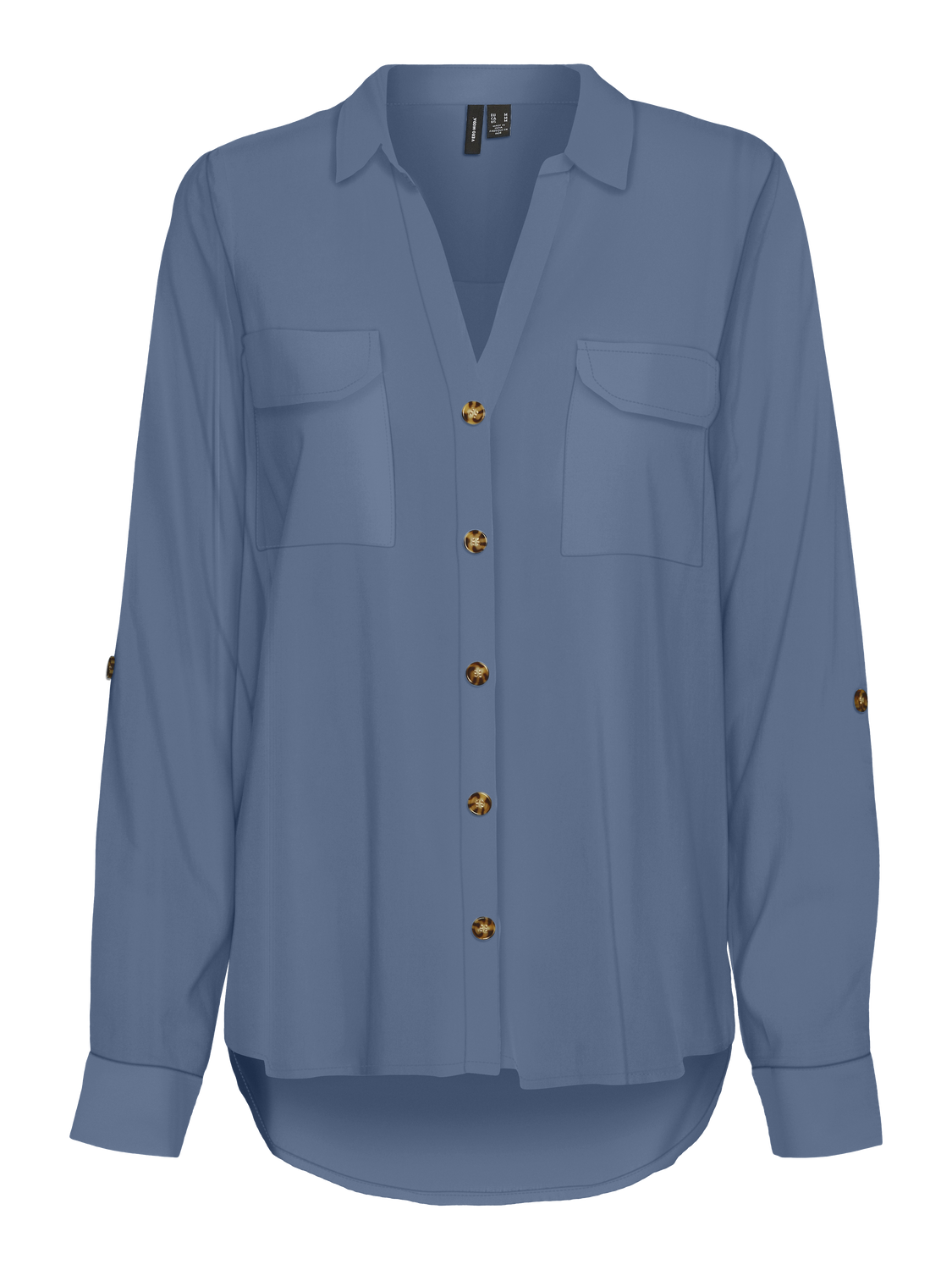 Vmbumpy l/s shirt new wvn ga noos Coronet blue