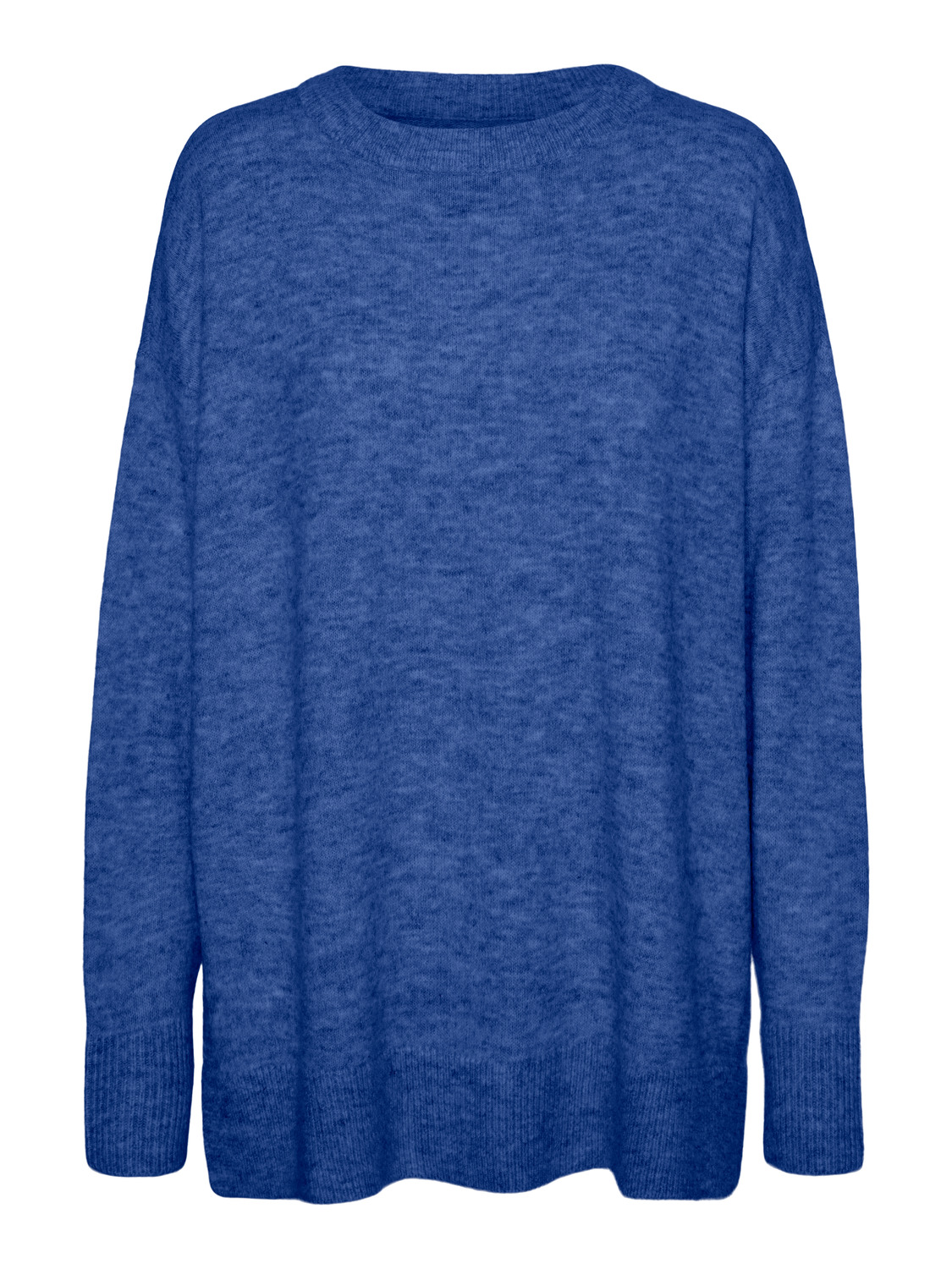 Vmfiluca ls o-neck long pullover ga noos Beaucoup blue