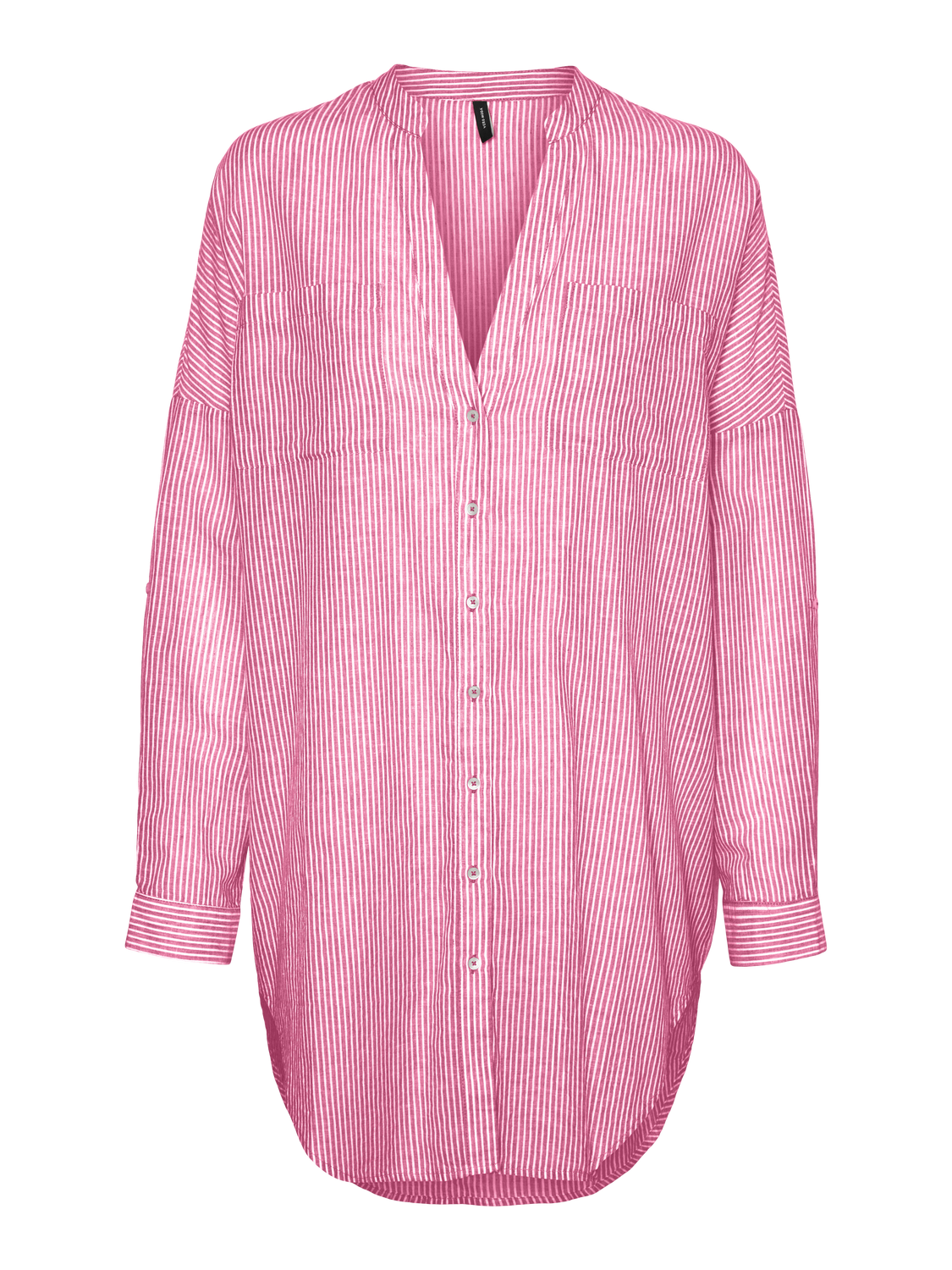 Vmisabell l/s fold up tunika wvn exp ga Pink cosmos