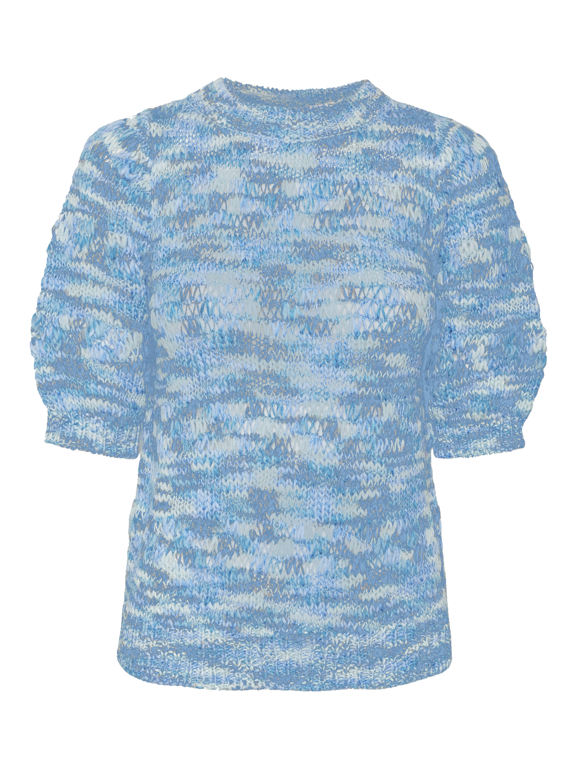 Vmmaddi 2/4 o-neck pullover boo Mazarine blue