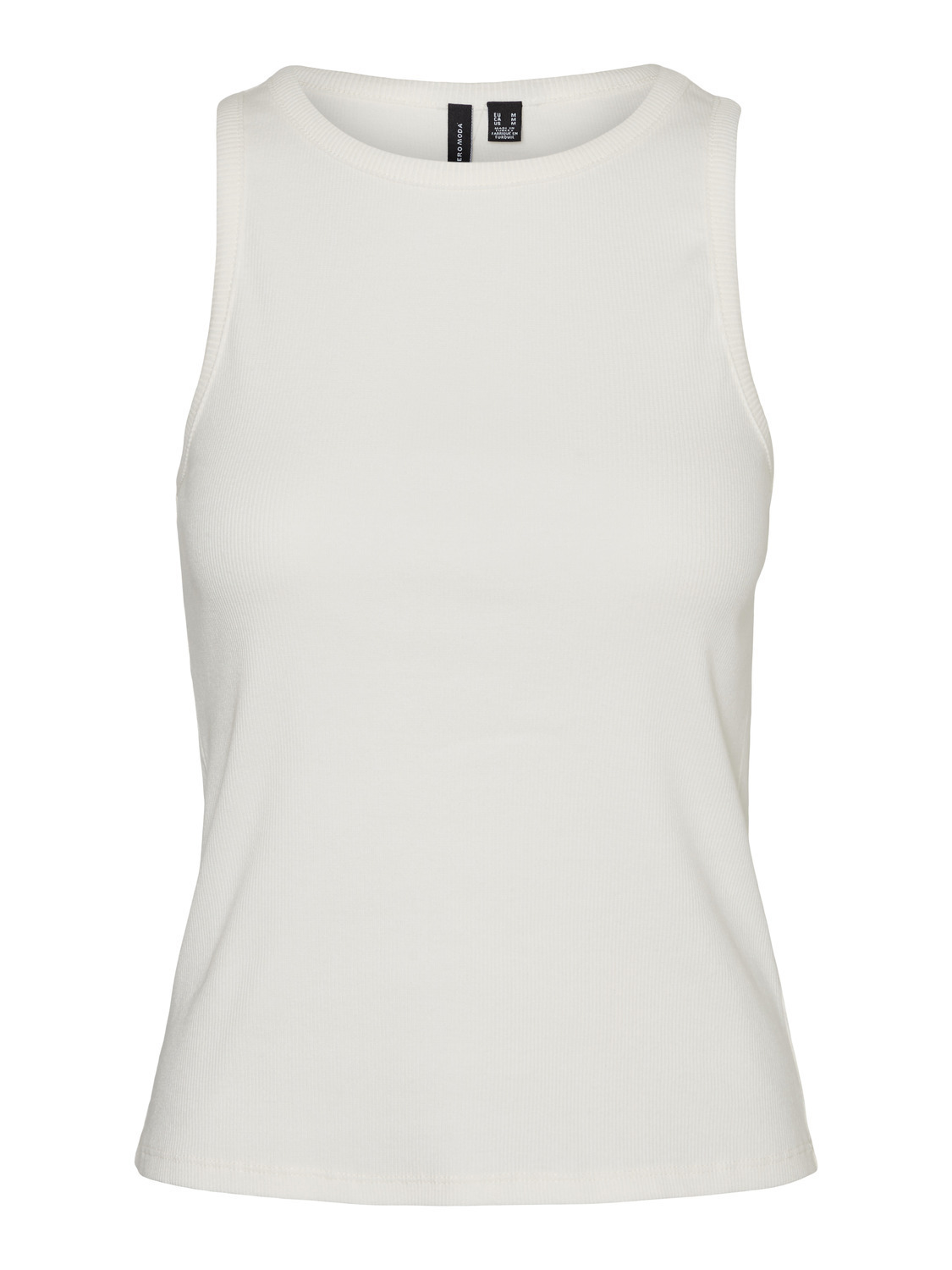 Vmmathilde rib tank top d1 Bright white