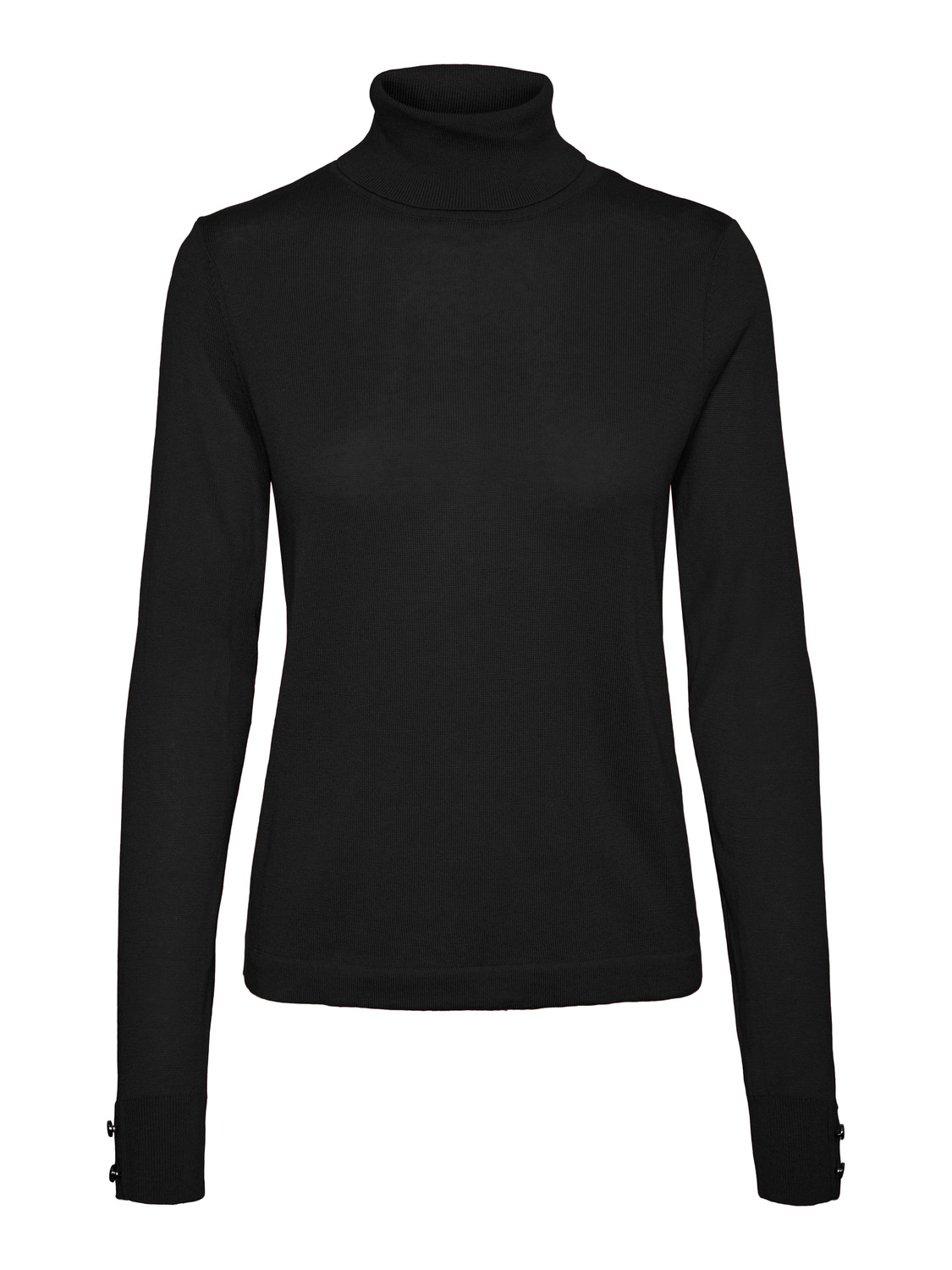 Vmmilda ls rollneck jewel blouse ga boo Black