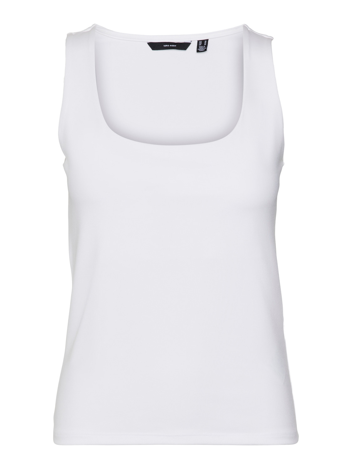 Vmmillion sl square neck top jrs Bright white