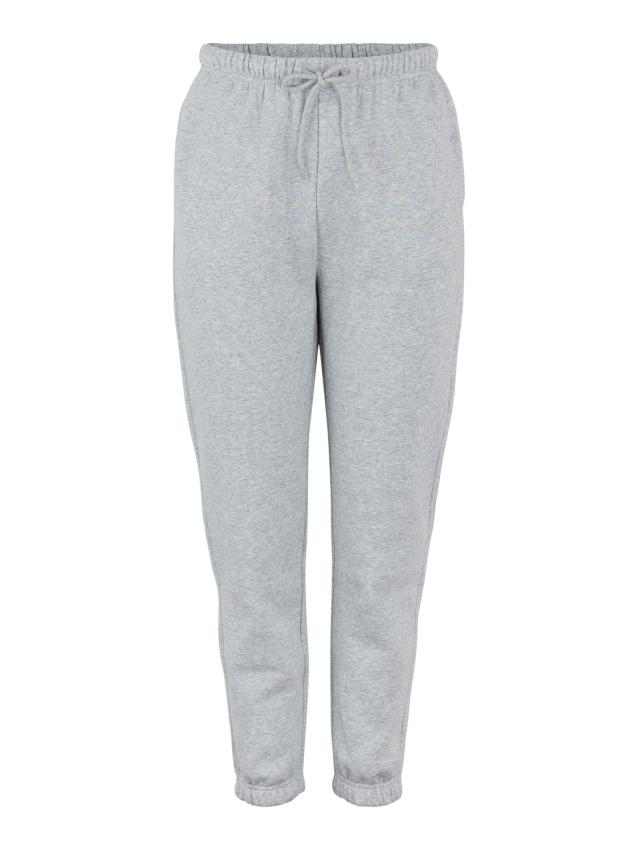 Pcchilli hw sweat pants noos bc Light grey melange