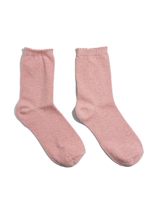 Pcsebby glitter long 1 pack socks noos Misty rose