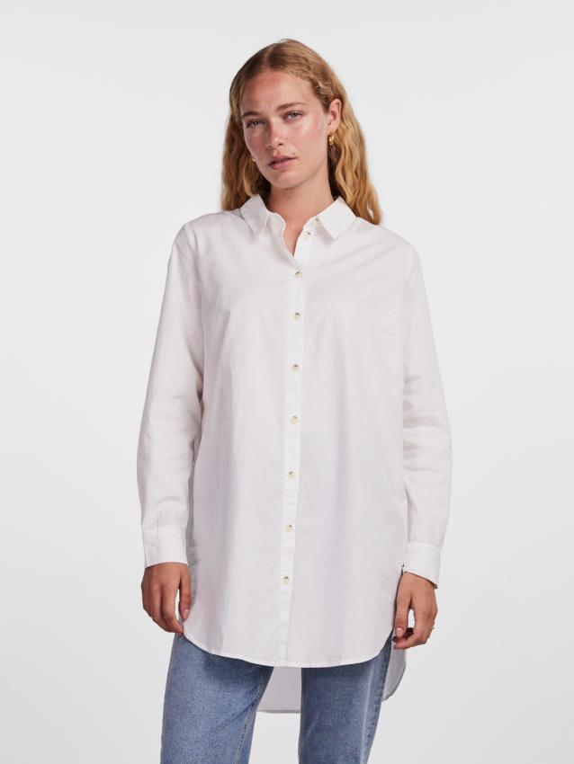 Pcnoma ls long shirt noos bc Cloud dancer