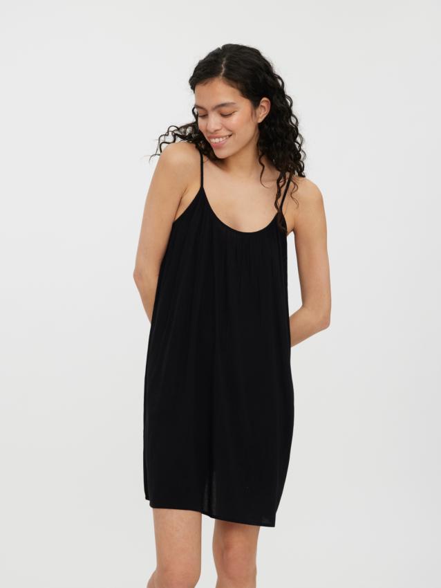 Vmkelly v short singlet dress wvn vip Black