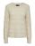 Pcbibbi ls o-neck knit noos bc Whitecap gray