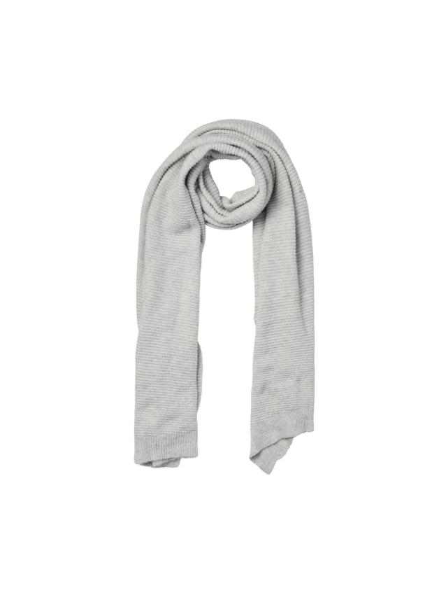 Pcbenilla long scarf noos bc Light grey melange