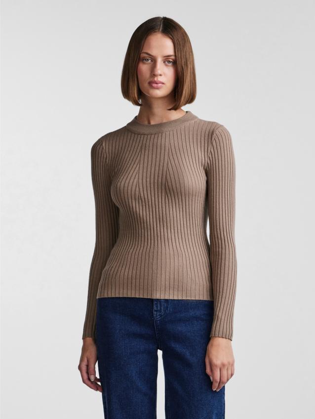 Pccrista ls o-neck knit noos bc Fossil