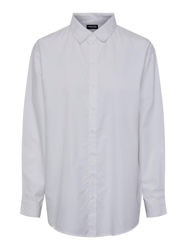 Pcfiona ls shirt  kac pwp Bright white