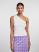 Pclucca sl one shoulder top kac pwp Bright white