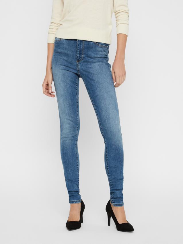 Vmsophia hw skinny jeans lt bl noos Light blue denim