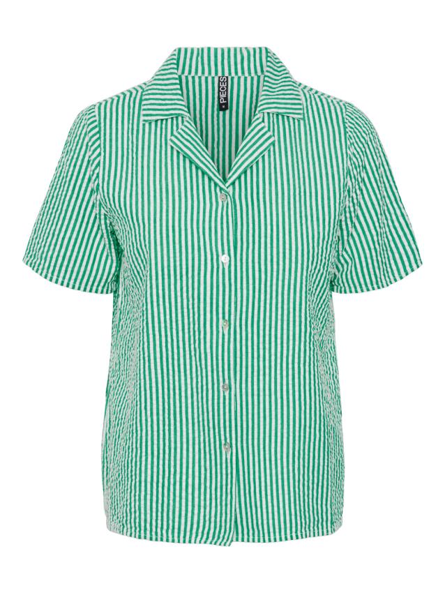 Pcmulle s/s shirt kac bfd Simply green