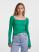 Pckalu ls square neck rib top kac pwp Mint