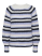 Pckatrini ls o-neck stripe knit kac camp Easter egg