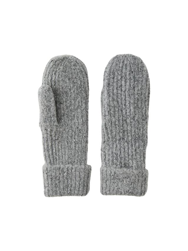 Pcpyron new mittens noos bc Light grey melange