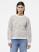 Pcphilippa ls o-neck knit camp mm Cloud dancer