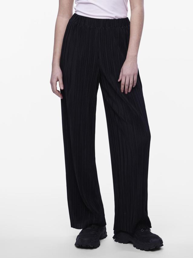 Pcpammi hw wide pants camp mm Black